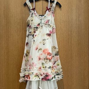 Tricot Chic double layer floral dress